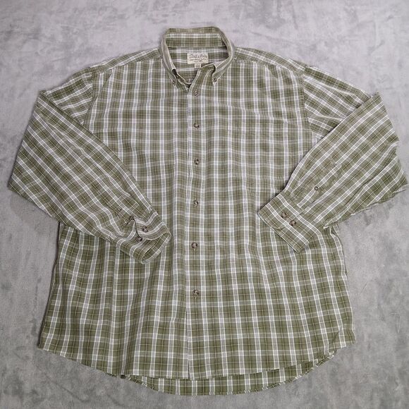 Lot of 3 Cabelas Mens XL Shirts Button Up Long Sleeve Office Casual Outdoor Work - Picture 4 of 13